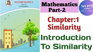 Introduction To Similarity  Similarity Maths Part 2  10th Geometry  10 th Maths Part 2 [upl. by Esimehc]