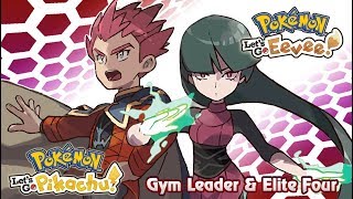 Pokémon Lets Go Pikachu amp Eevee  Gym LeaderElite Four Battle Music HQ [upl. by Elvyn902]