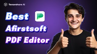 Best Free PDF Editor  Afirstsoft PDF Editor 2024 [upl. by Bailey55]