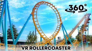 VR Roller Coaster 360 Extreme ride with Beautiful Views [upl. by Eimareg]