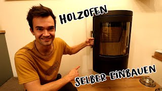 Holzofen selbst im TINYHOUSE einbauen  Günstig Heizen [upl. by Havelock13]