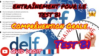 ✅Entraînement B1 pour la demande de nationalité française DELFTCFANF séance1 bon entraînement [upl. by Marcello]