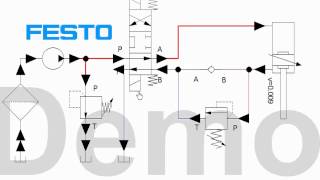 Hidráulica Festo [upl. by Aseel]