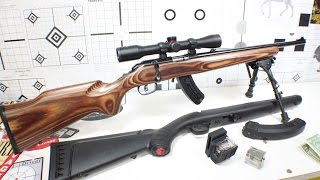 Boyds stock review Ruger American Rimfire Hunter [upl. by Zarihs]