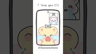 Taekook so cute 🥰🥺💖BTS cute new whatsapp status 🎶btsarmymyfriend73 BTS [upl. by Annirac]