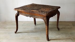 Vintage Coffee Table Restoration [upl. by Oilalue]