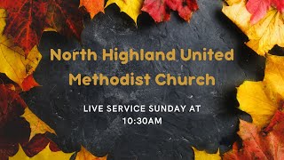 North Highland UMC Worship Service  11102024 [upl. by Ailemac]