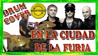 🌟 🎼 SODA STEREO  En La Ciudad De La Furia Me veras Volver DRUM COVER 🥁 [upl. by Knute]