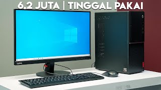 62 Juta  Paket Komputer Lengkap Kuat Gaming  Udah Monitor Mouse amp Keyboard [upl. by Ylram756]