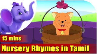 Nursery Rhymes in Tamil  Collection of Twenty Rhymes [upl. by Bear]