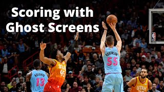 Score with Ghost Screens  Half Court Offense [upl. by Onitnatsnoc135]