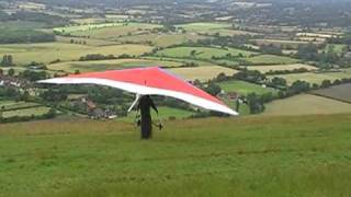 Hang Gliding at Devils Dyke [upl. by Elicia]