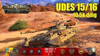 UDES 1516 105K Damage El Halluf  World of Tanks [upl. by Anissa167]