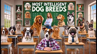 Most Intelligent Dog Breeds Smartest Paw In Class [upl. by Llerrehc]