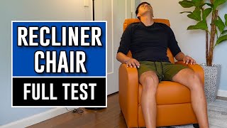 Yaheetech Manual Recliner Assembly and First Impressions [upl. by Brana973]