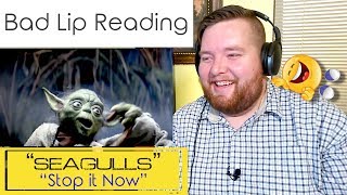 A Bad Lip Reading  quotSeagullsquot STOP IT NOW  Jerod M Reaction [upl. by Gaw563]