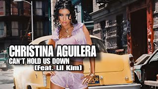 4K Christina Aguilera  Cant Hold Us Down Music Video Feat Lil Kim [upl. by Chimene621]