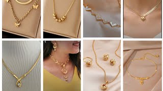 Latest gold pendant designlight waight gold mangalsutra designdaily wear gold chain  new design [upl. by Teiluj]