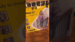 HONEST Review of the Safety 1st Ready to Install Baby Gate [upl. by Feucht]