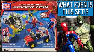 The Amazing SpiderMan quotBridge Battlequot MegaBloks Set 91346 REVIEW What Even Is This [upl. by Konrad467]