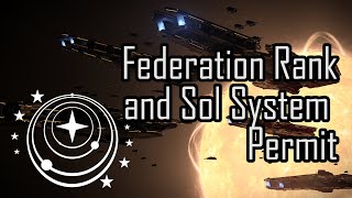 Federation Rank amp Sol System Permit Elite Dangerous [upl. by Euell]