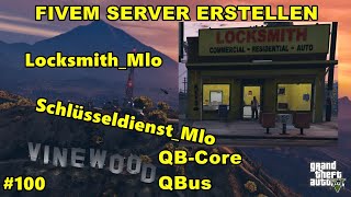 FiveM Server erstellen QbCore  Locksmith  Schlüsseldienst MLO  100 [upl. by Hafeenah]