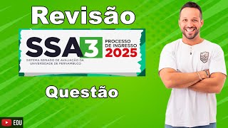 Questão sobre Evolução  Especiação  Neodarwinismo  Revisão SSA 3 2024 [upl. by Heyes]