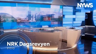 NRK 1NRK Nyheter Dagsrevyen  New Shorter Intro June 2022 [upl. by Anitaf]