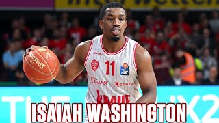 ISAIAH WASHINGTON  Basketball Highlights in Wuerzburg 202324 [upl. by Marteena]