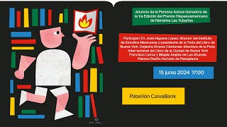 Anuncio de la Ganadora de la 1ra Edición del Premio Hispanoamericano de Narrativa Las Yubartas [upl. by Sirotek]