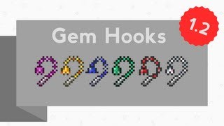 Terraria 12  Gem Grappling Hooks [upl. by Jacquenetta529]