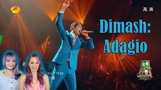 Dimash Adagio Live Performance Reaction Is He Even Human [upl. by Riebling]