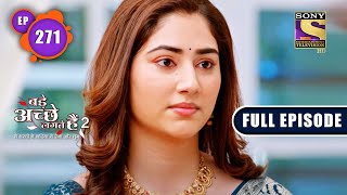 Priyas Family Back Together  Bade Achhe Lagte Hain 2  Ep 271  Full Episode  12 Sep 2022 [upl. by Nyrak]