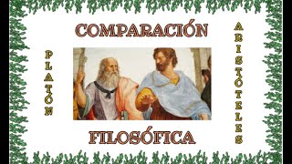 Comparación Filosófica PLATÓN vs ARISTÓTELES [upl. by Eissak201]