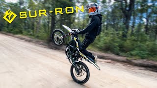 Riding The NEW 2023 Sur Ron ULTRA BEE  First Impressions [upl. by Lubet388]