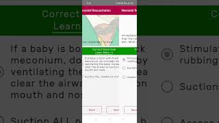 Safe delivery app Neonatal resuscitation module  proficient [upl. by Annis758]