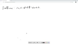 Characterize each for an irreflexive relation on a finite set Its adjacency matrix [upl. by Atinaj45]