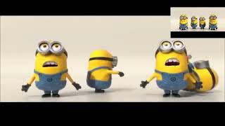 Minions Banana Song Has Sparta Extended Remix [upl. by Hayidah722]