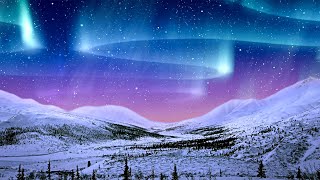 White Noise amp Northern Lights  Sleep Sounds for Relaxation [upl. by Dre]