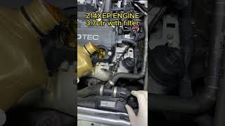 OPEL ASTRA OIL CHANGE ASTRA H ÖLWECHSELN 14 16V Z14XEP automobile mechanic oilchange diy opel [upl. by Dnomhcir34]