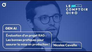 Le Comptoir OCTO  Evaluer un projet de RAG [upl. by Stets]