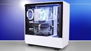 30K BUDGET GAMING WHITE PC BUILD RYZEN 5 4650G PRO [upl. by Eliason]