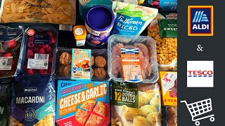 Aldi amp Tesco Scotland  UK Family grocery haul  2nd March [upl. by Hopkins]