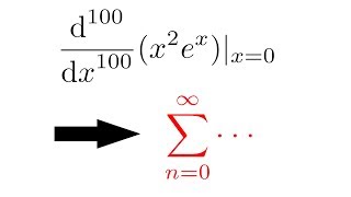 Calculus competition problem the 100th derivative [upl. by Paik]