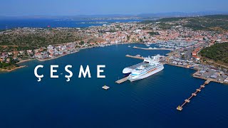 Çeşme  Drone İle Manzaralar  4K  İzmir  Türkiye [upl. by Anitsrhc35]