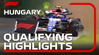 Qualifying Highlights  2024 Hungarian Grand Prix [upl. by Oirottiv]