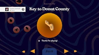 Donut County PS4  Nerd trophy [upl. by Tillinger]