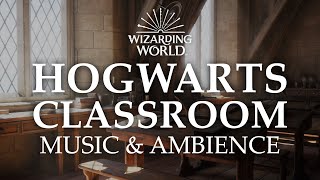 Hogwarts Classroom  Harry Potter Music amp Ambience  5 Scenes for Studying Focusing amp Sleep [upl. by Virnelli]