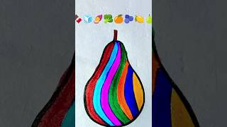 🍫🧊🍠🥦🍊🫐🍋🍐 Creative emoji mixing drawings emojiartart satisfying painting coloring [upl. by Sedicla]