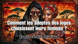 Comment les Adeptes des loges choisissent leurs femmes  sorcellerie energie initiation secrets [upl. by Wain]